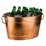 Galvanised Metal 'Copper look' with Plastic Insert Tub — APS