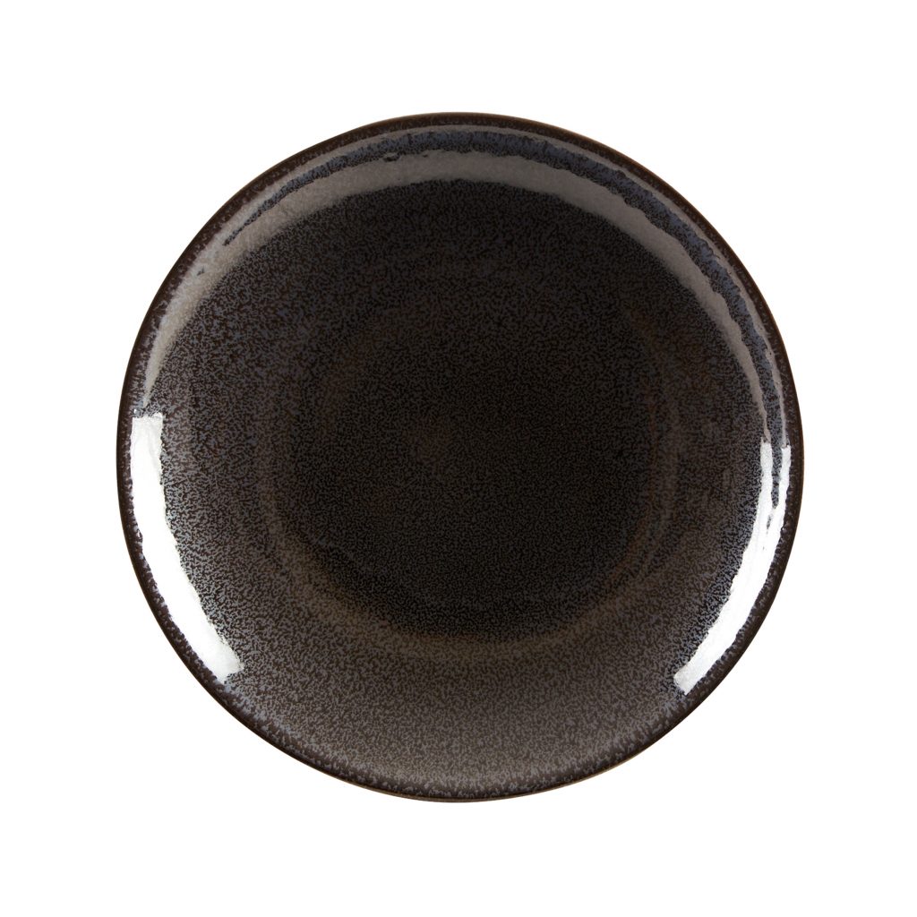 Earth Deep Coupe Bowl 26cm — Aura by Porcelite
