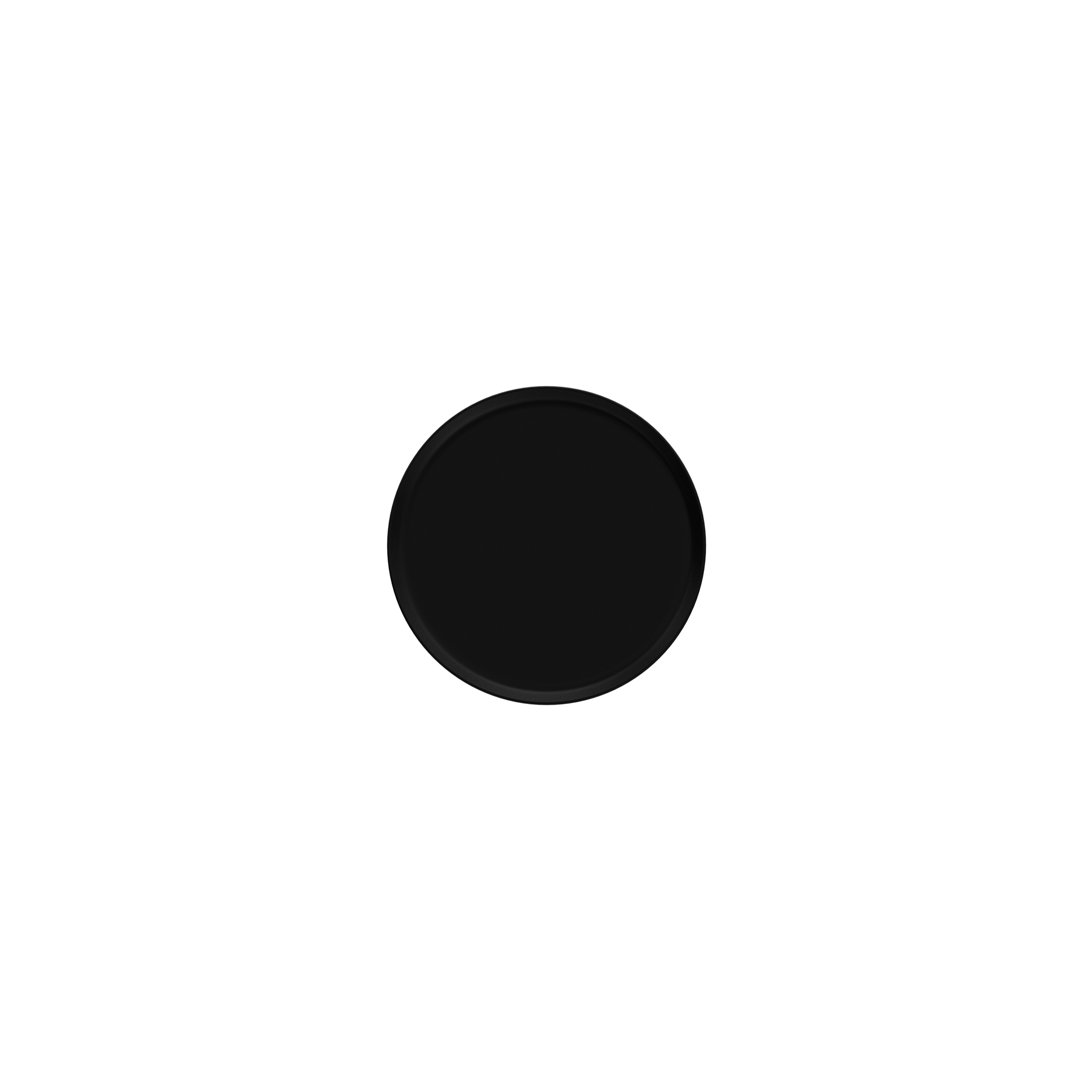 Nordika Black Plate 10cm — Costa Verde
