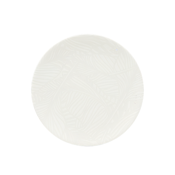 Saturnia Breath Bianco Dinner Plate 26cm — Saturnia