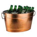Galvanised Metal 'Copper look' with Plastic Insert Tub — APS