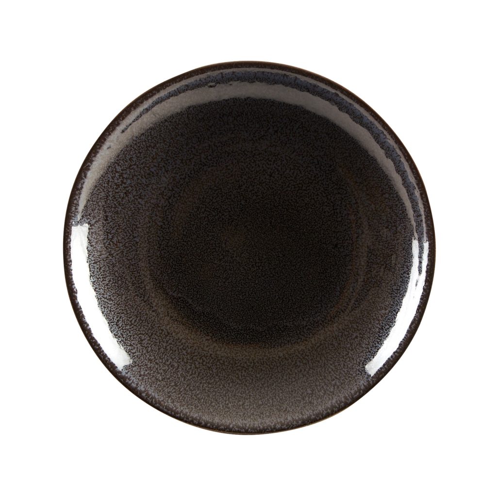 Earth Deep Coupe Bowl 26cm — Aura by Porcelite