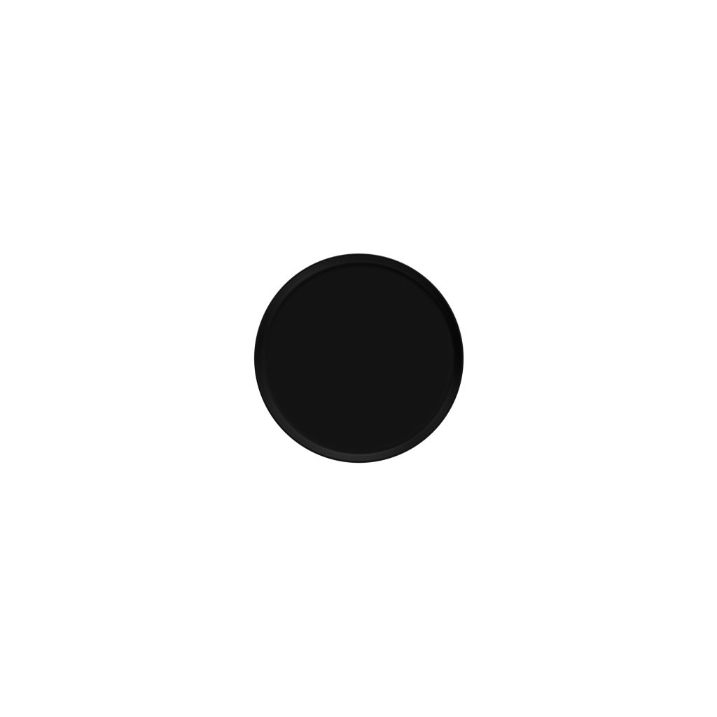 Nordika Black Plate 10cm — Costa Verde