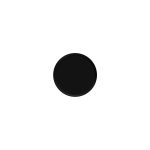 Nordika Black Plate 10cm — Costa Verde