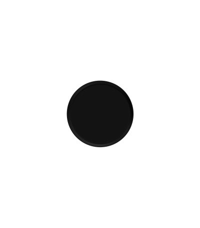 Nordika Black Plate 10cm — Costa Verde