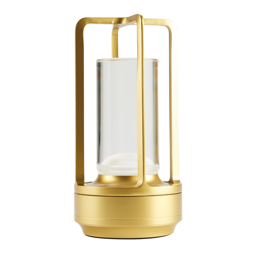 Industrial Brassy Table Lamp 17.5cm / 6 3/4" — LED Table Lamps