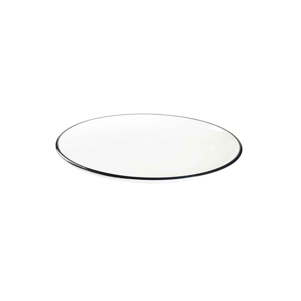Modest Black Coupe Plate 17cm / 6.25" — Modest