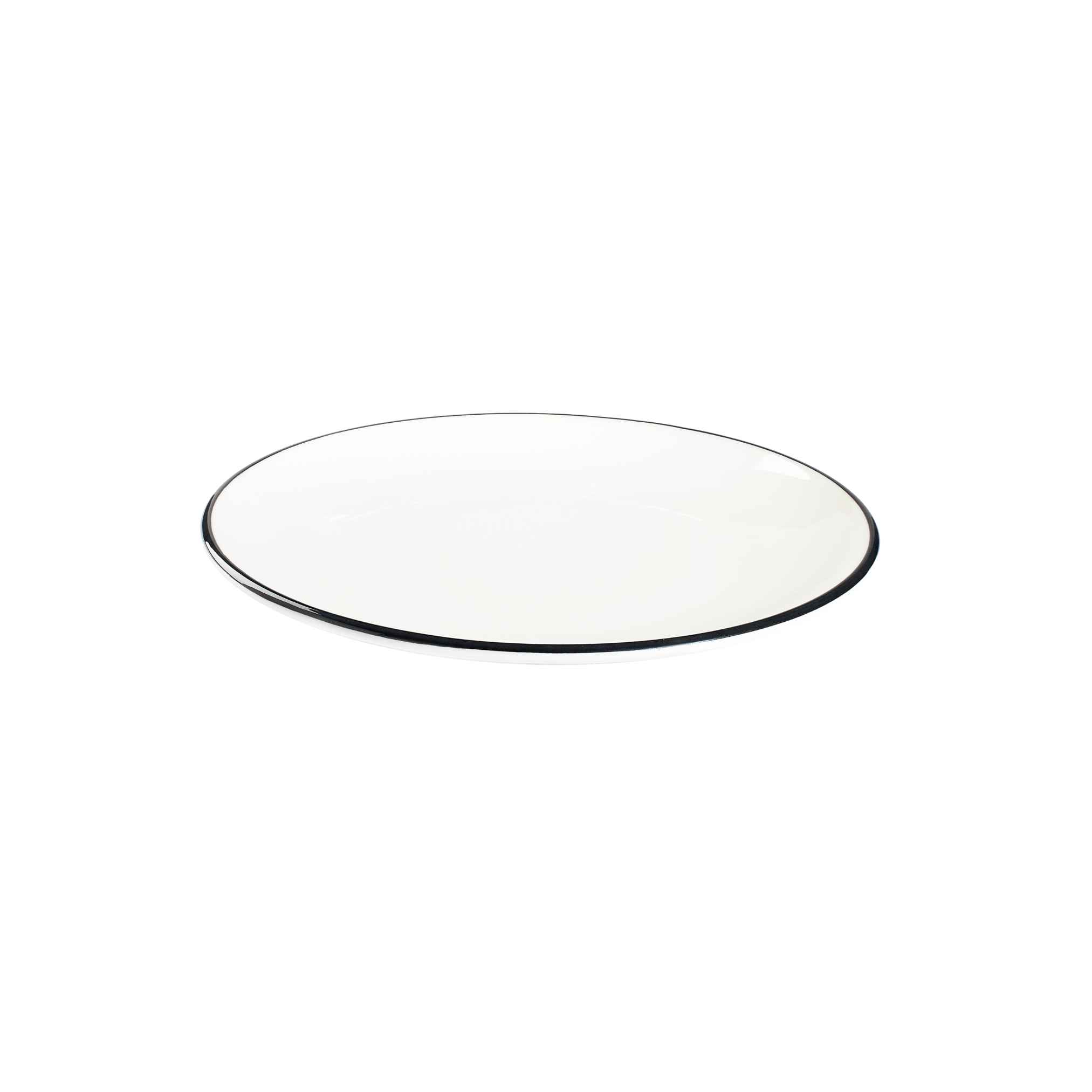 modest-modest-black-coupe-plate-17cm-6-25-dps-19111017 Modest Black Coupe Plate 17cm / 6.25" — Modest