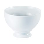 Footed Rice Bowl 10cm/4" 20cl//7oz — Porcelite