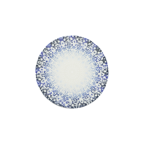 Saturnia Alchimia Blu Piatto Frutta 21cm — Saturnia