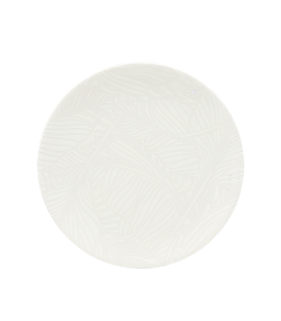 Saturnia Breath Bianco Dinner Plate 26cm — Saturnia
