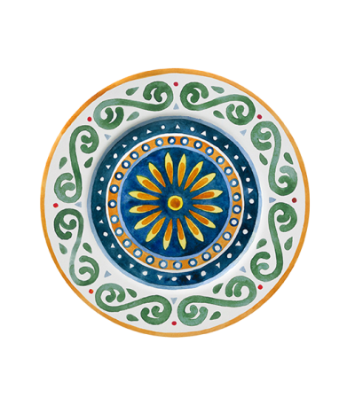Saturnia Capri Dinner Plate 26cm — Saturnia