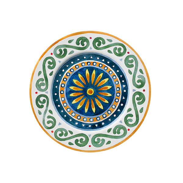 Saturnia Capri Dinner Plate 26cm — Saturnia