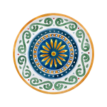 Saturnia Capri Pizza Plate 31cm — Saturnia