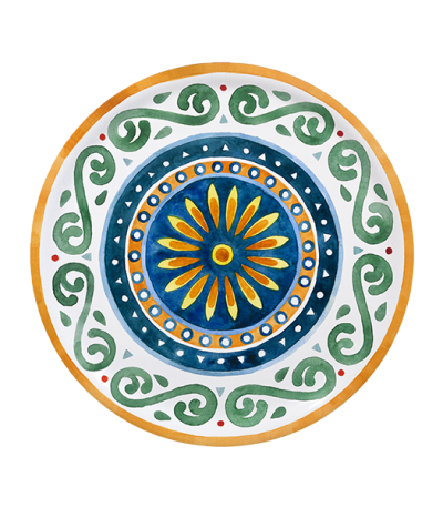 Saturnia Capri Pizza Plate 31cm — Saturnia