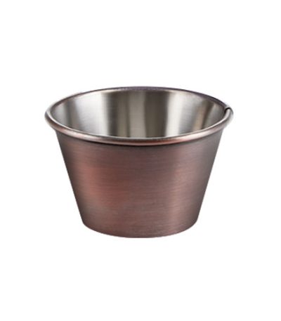 Sauce/Dip Pot Antique Copper 2.5oz — Vintage Steel